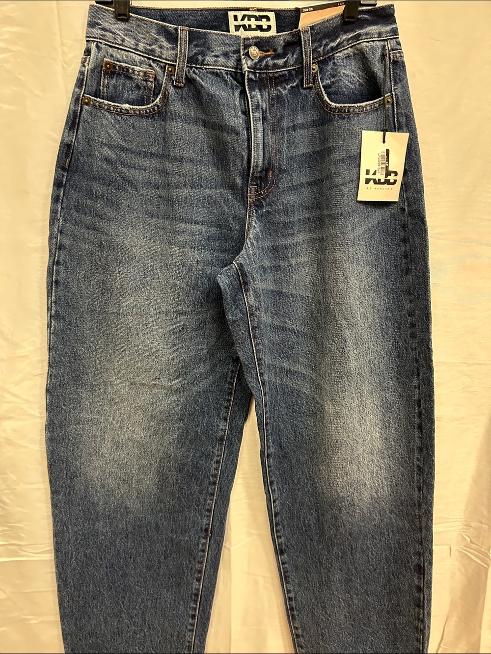 KBB by Kahlana Barrel Leg Jeans Size 6 NWT - Picture 7 of 9